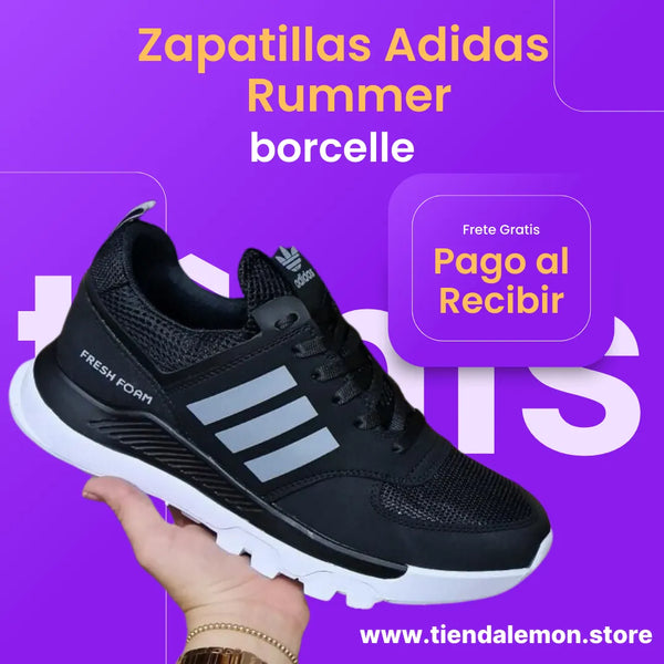 Zapatillas Adidas Rummer + LLeva 3 Pares de Meias Gratis