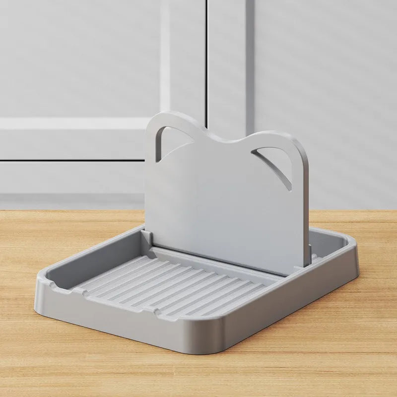 Soporte Elegante para Utensilios de Cocina con Orejas de Gato