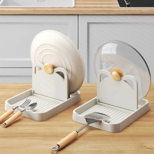 Soporte Elegante para Utensilios de Cocina con Orejas de Gato