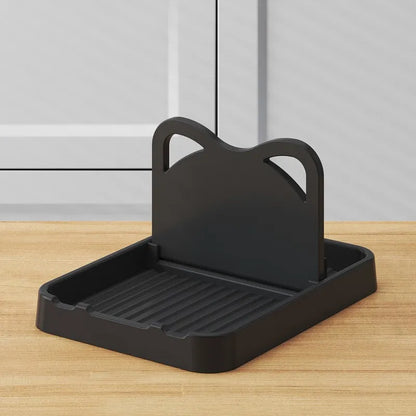 Soporte Elegante para Utensilios de Cocina con Orejas de Gato