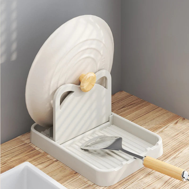 Soporte Elegante para Utensilios de Cocina con Orejas de Gato