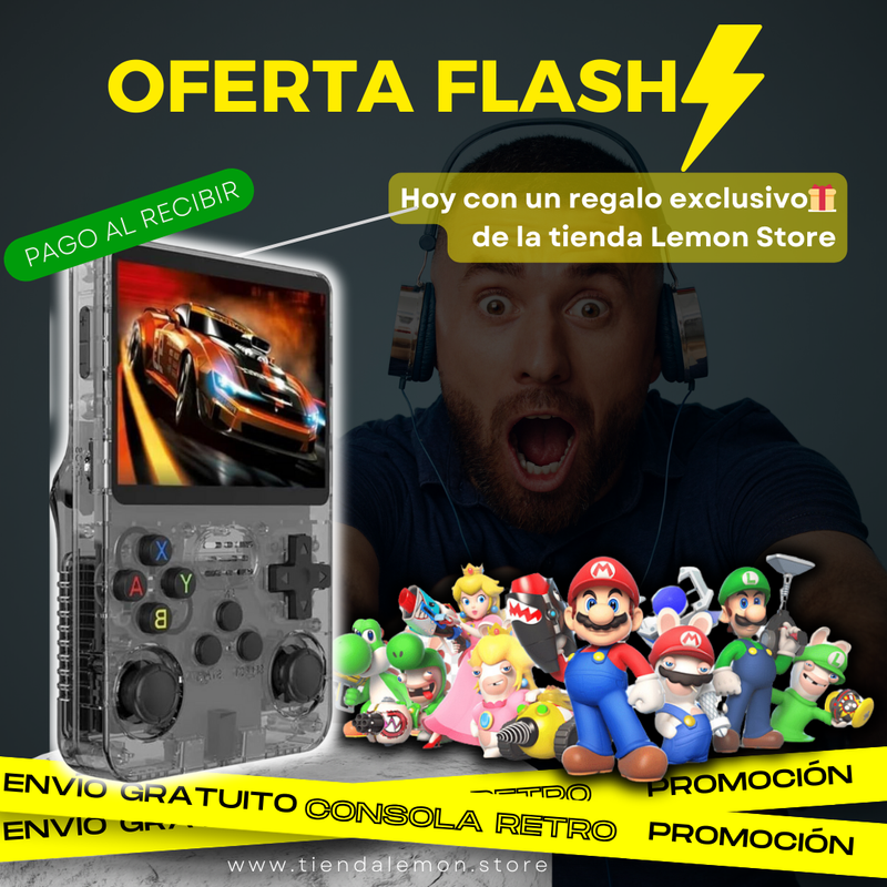 Consola Portatil Retro Family Game + REGALO EXCLUSIVO 🎁🎁