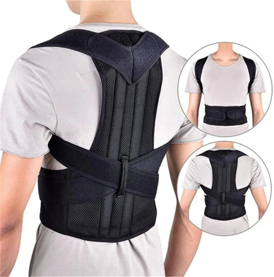 [Compre 1 y llévese 2] Corrector De Postura Ajustable Enderezador De Espalda