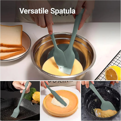 Set de Espátulas de Silicona Premium para Cocina