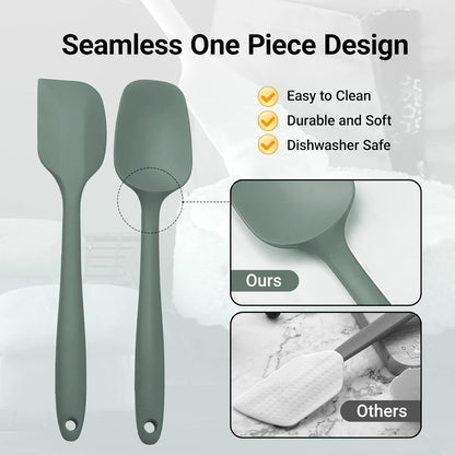 Set de Espátulas de Silicona Premium para Cocina