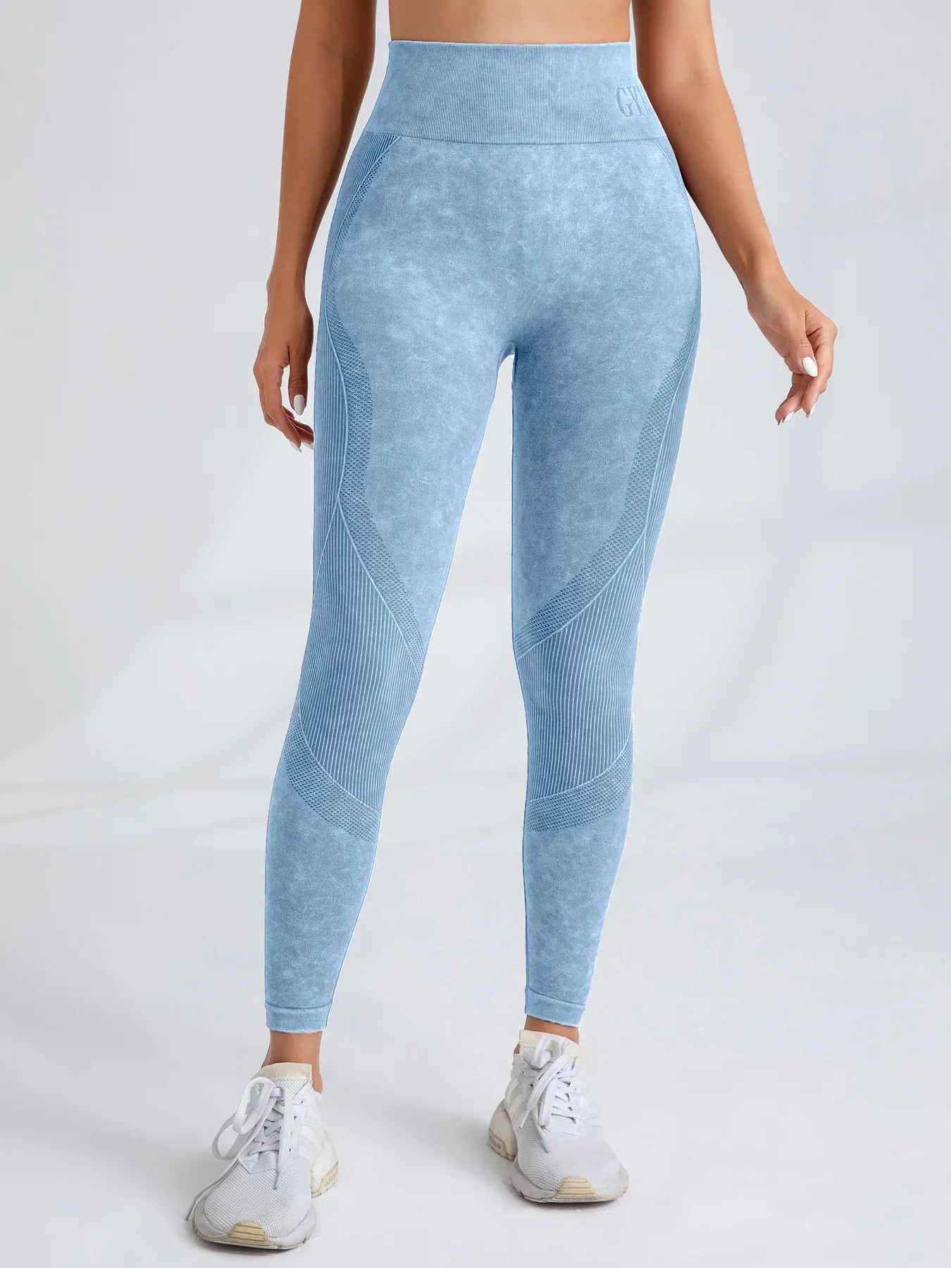 Leggings de Yoga Sin Costuras de Cintura Alta