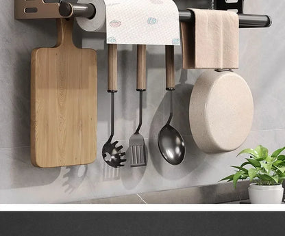 Estante de Cocina Multifuncional con Dispensador