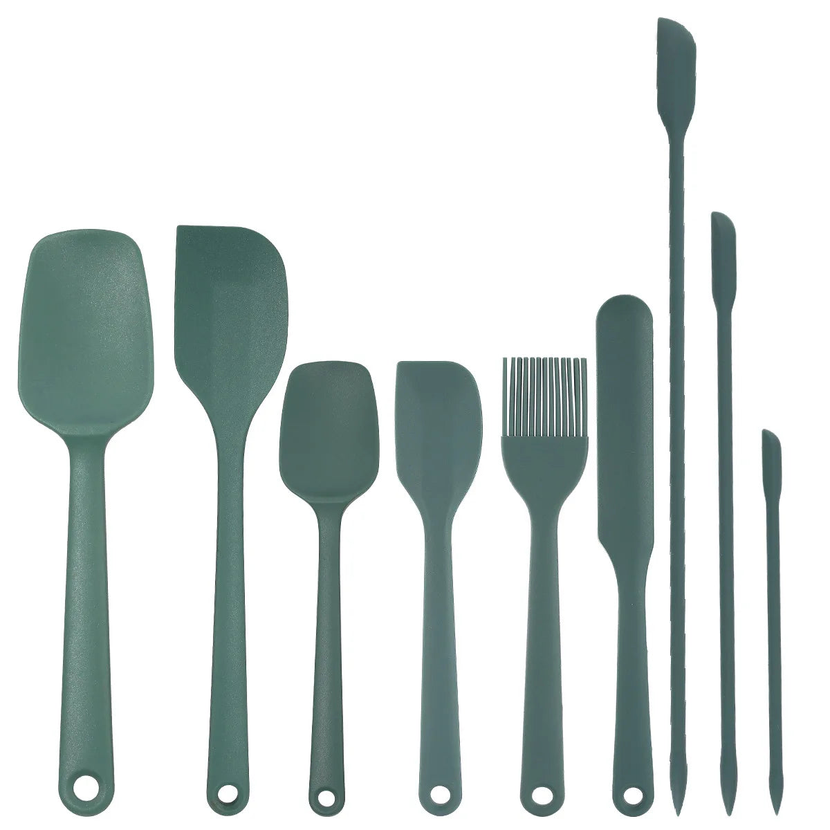 Set de Espátulas de Silicona Premium para Cocina