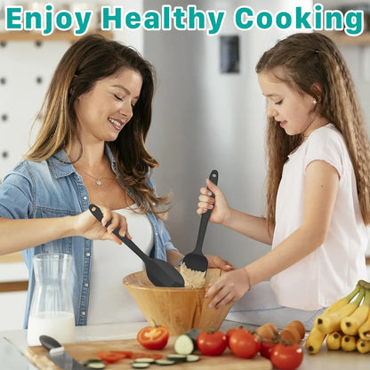 Set de Espátulas de Silicona Premium para Cocina