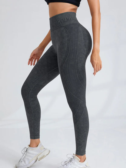Leggings de Yoga Sin Costuras de Cintura Alta