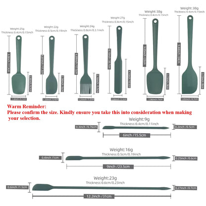 Set de Espátulas de Silicona Premium para Cocina