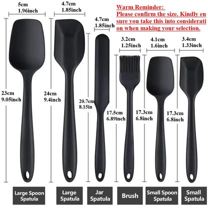 Set de Espátulas de Silicona Premium para Cocina