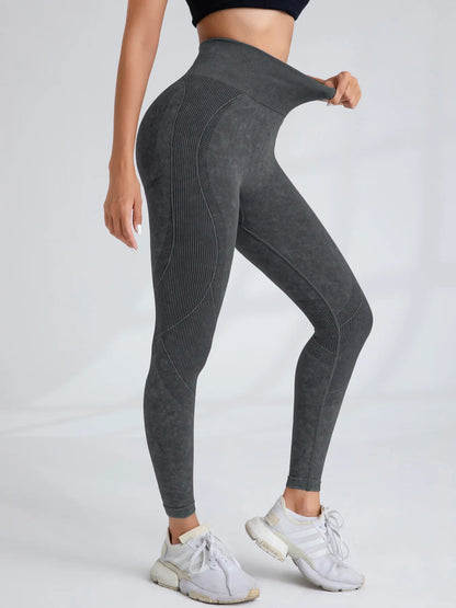 Leggings de Yoga Sin Costuras de Cintura Alta