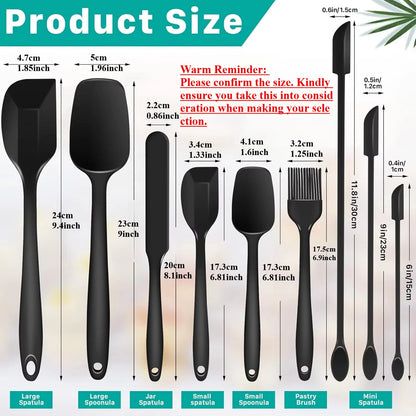 Set de Espátulas de Silicona Premium para Cocina