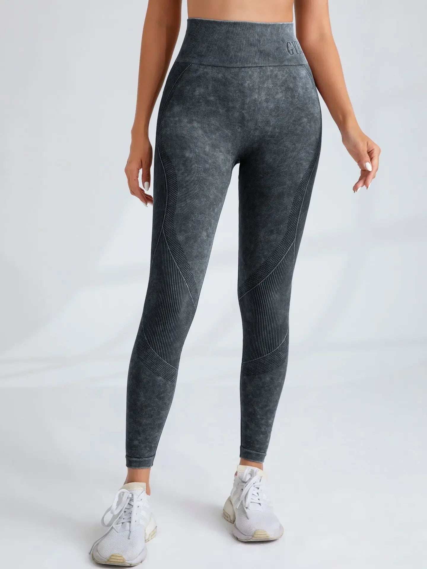 Leggings de Yoga Sin Costuras de Cintura Alta