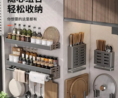 Estante de Cocina Multifuncional con Dispensador