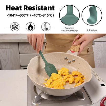 Set de Espátulas de Silicona Premium para Cocina