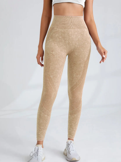 Leggings de Yoga Sin Costuras de Cintura Alta