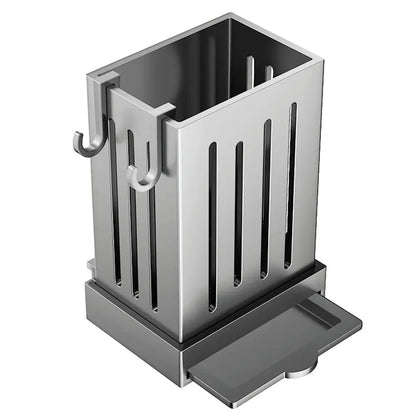 Soporte Elegante para Utensilios de Cocina sin Perforación