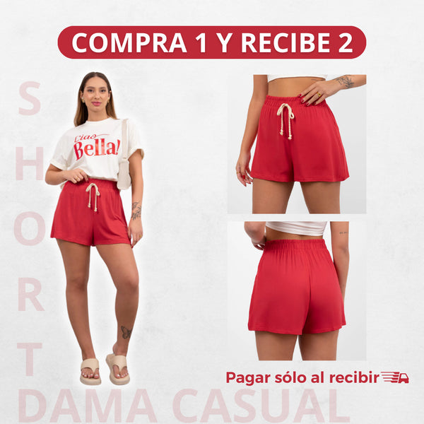 Short Dama Casual COMPRE 1 Y RECIBA 2 ❤️